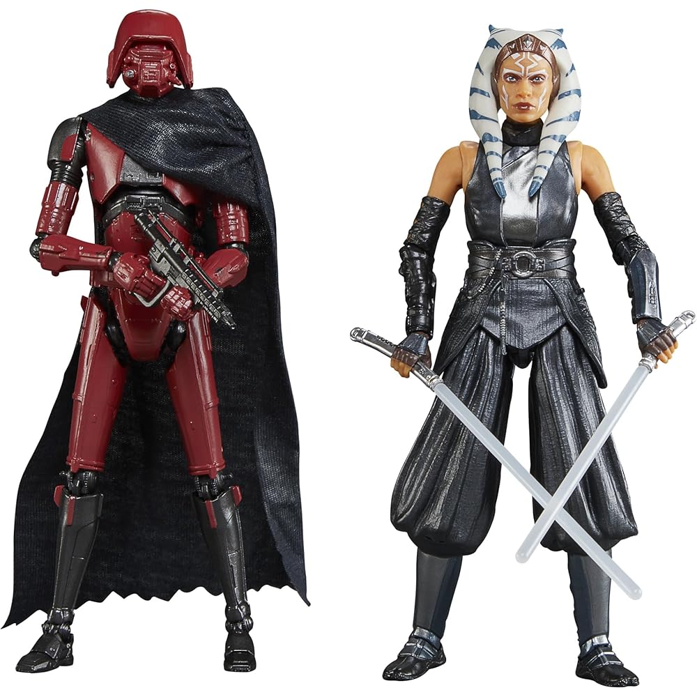 

Hasbro Star Wars Black Series Ahsoka Tano & HK-87 Assassin Droid 6-Inch Action Figures Set for Ages 4 and Up