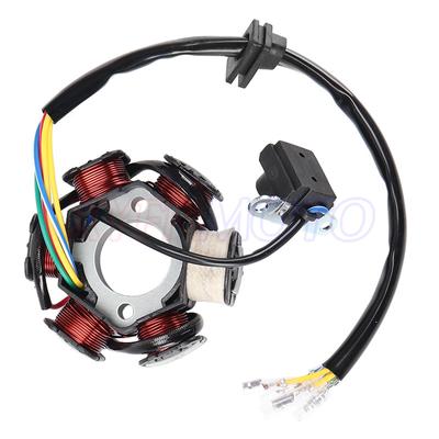 6 Poles 5 Wires Half-wave Ignition Magneto Stator For Gy6 50cc 70cc 90cc 110cc 125cc ATV Quad Pocket Bike