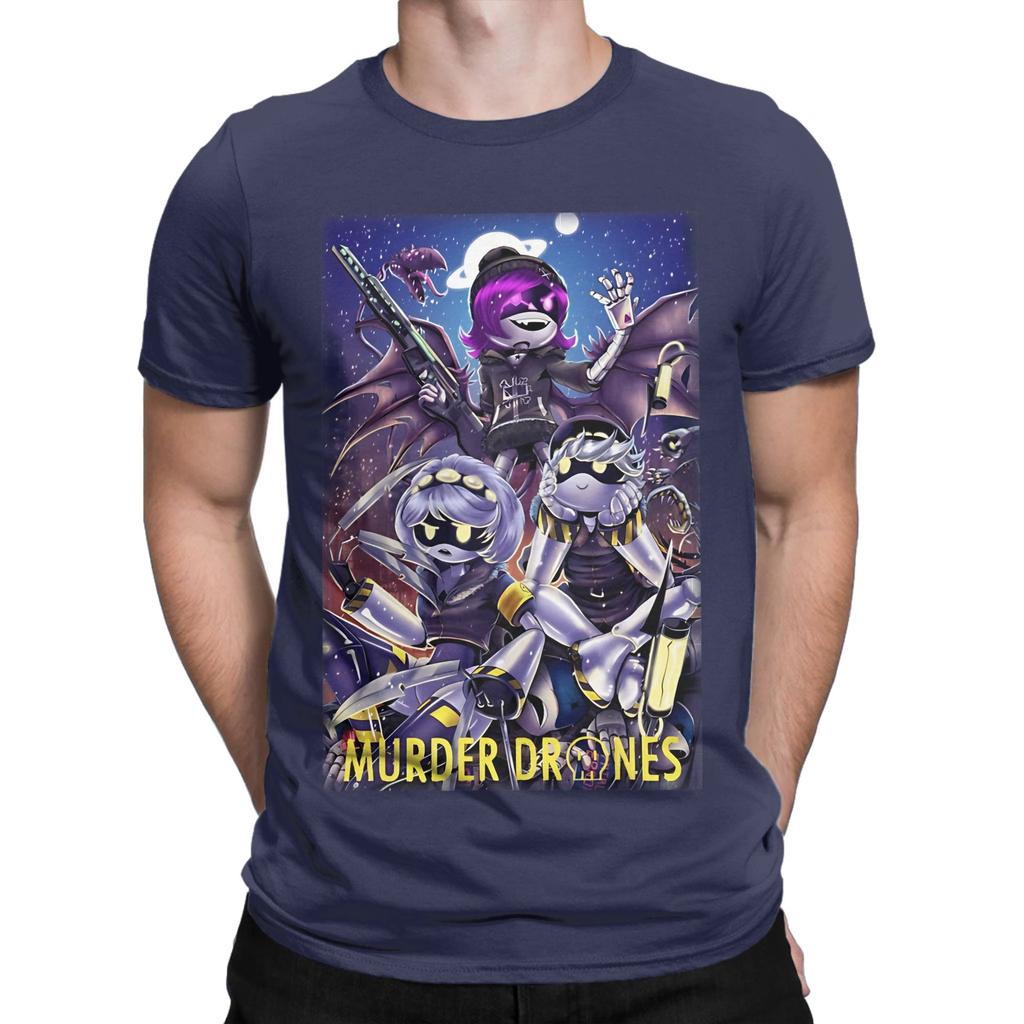 Murder Drones Novelty 100 Cotton TShirt Murder Drones Tees Tops For Unisex
