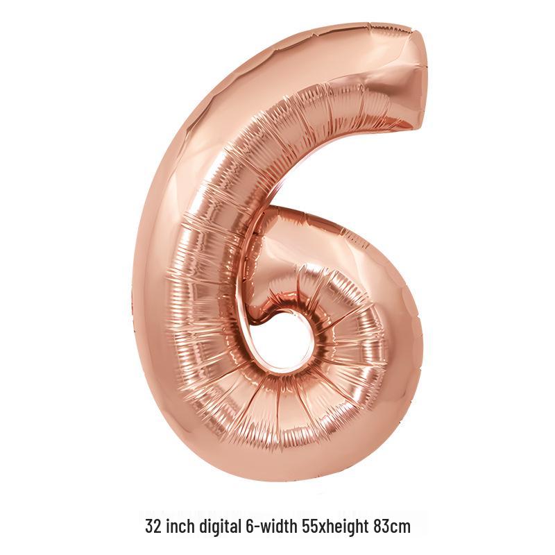 32-Inch White Number '40' Birthday Balloon, Aluminum Foil Party Decoration Prop