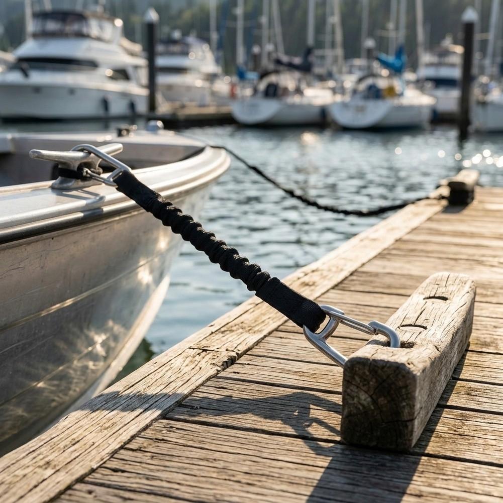 Elastic Core Protection Boat Bungee Bungee Line Docking Rope