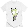 T-shirt Graphique Kawaii Invader Zim T-shirt Image de Zim Prêt à un Câlin Joyeux T-shirt de Dessin Animé Mignon T-shirt Unisexe pour Femmes T-shirt Rétro T-shirt Oversize