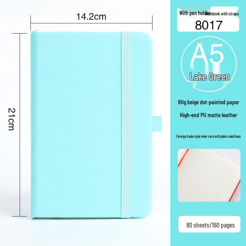 Colorful A5 Spiral-bound Office & Student Hardcover Notebook Diary