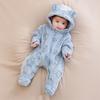 Soft Newborn Baby Clothes Flannel Autumn Winter Baby Boys Girls Jumpsuit Cartoon Newborn Bodysuit Warm Rompers for Babies 0-12M