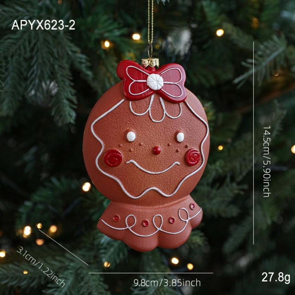 Plastové vánoční ozdoby perníčků Vánoční dárek