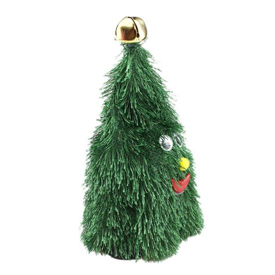 Electric Animated Santa Hat Christmas Tree Toy with Walking Shaking Functions Festive