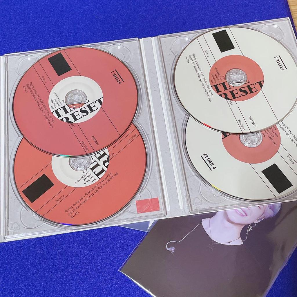 [USED] Live TIME RESET Jimin Master DVD JAMJAM BTS