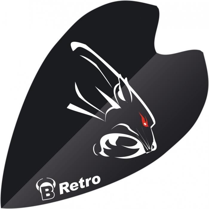 Bull's Retro Arrowheads &; Retropanthère 100 Micron Black