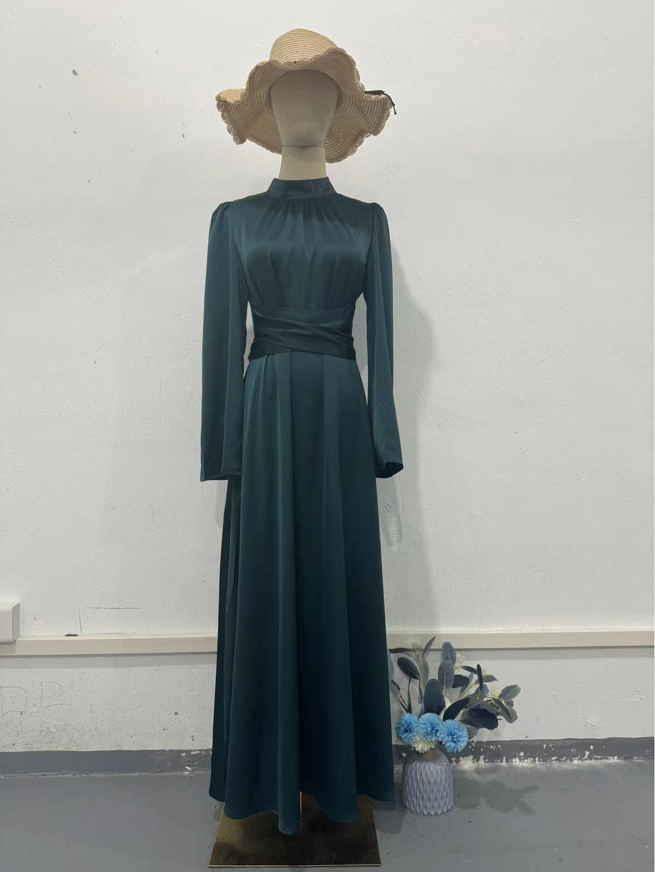 

Весеннее атласное платье принцессы на бретелях с эффектом похудения 2024 г. XXL