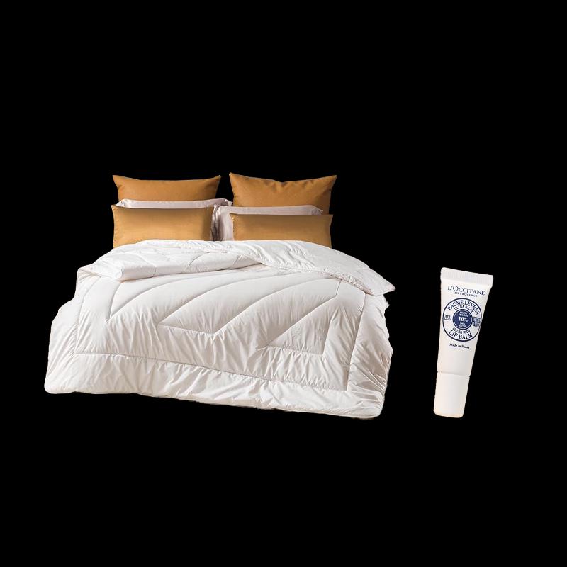 

Luolai Classic Anti-Mite Australian Wool Quilt with Moisturizing Lip Balm Set
