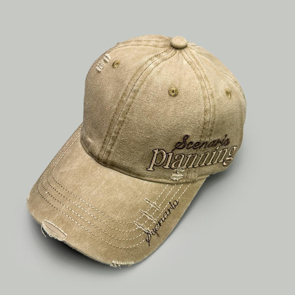 Spring And Summer American Retro Embroidery Side Letter Baseball Cap Men'S And Women'S Sunshade Personality Retro Versatile Cap