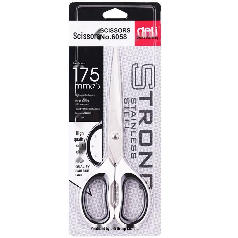 Deli 6058 Classic Office Scissors 175mm