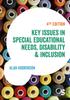 Bok Key Issues In Special Educational Needs, Disability and Inclusion
