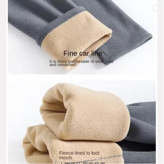 Herbst Winter Thermounterwäsche Sets Herren Damen Samt Oberteile +Lange Hosen Bequem Hautfreundlich Elastisch Verdickend Warm 2-teiliges Set
