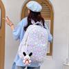 Student School Bag Print Large Capacity Backpack for Women