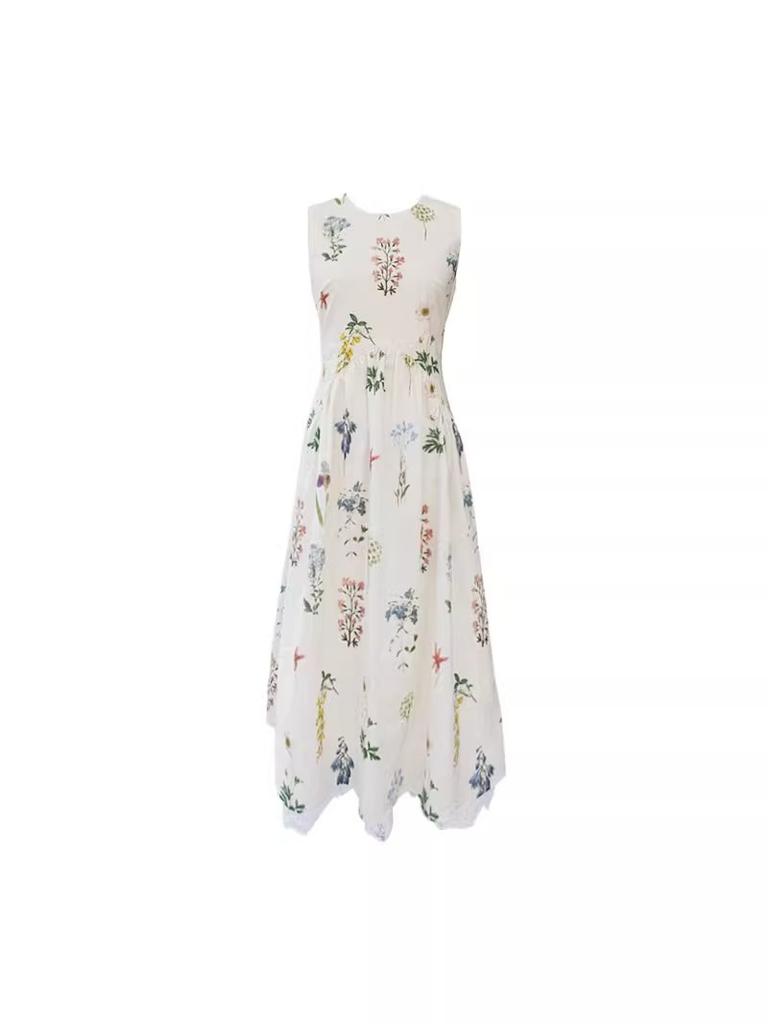 French Haute Sleeveless Vest Floral Dress Children's Summer 2026 New Design Sense Early Spring Temperament Long Dress