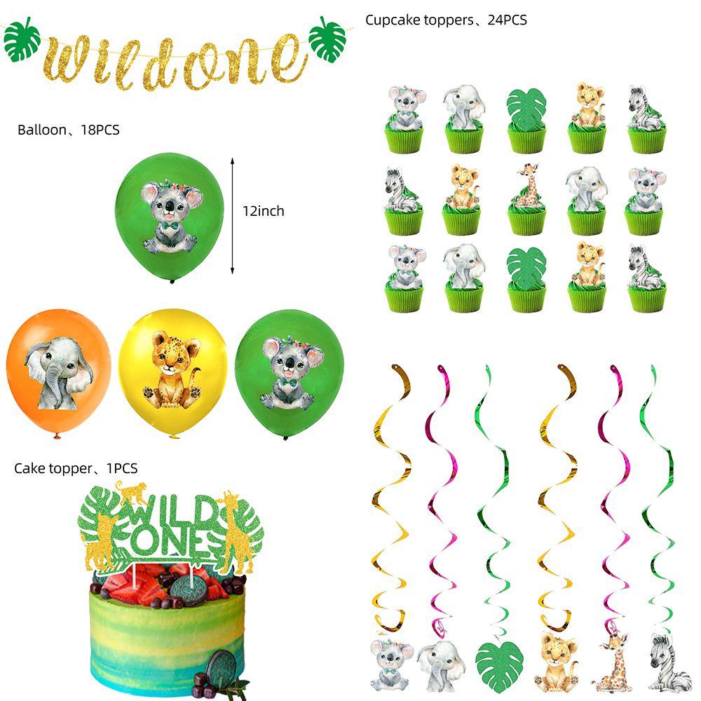 Forest Animal Wild One Party Supplies With Unique Design For Memorable Celebrations