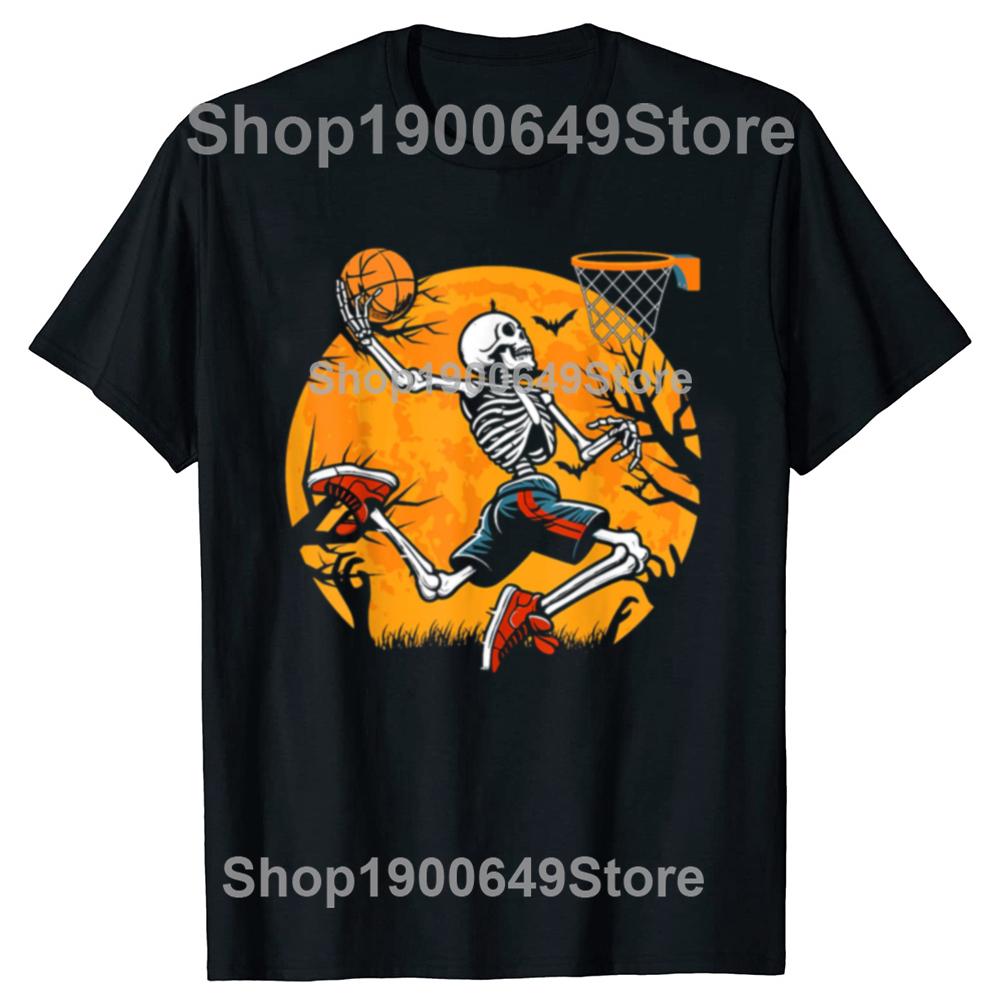 Funny Colorful Basketball Design Boys Player T Shirt Men Women Cotton Humor Streetwear Tee Shirt Short Sleeve Unisex Clothing