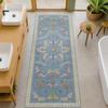 Vintage Butterfly Insect Print Runner Rug Non-Slip Washable Durable Floor Mat for Bathroom Hallway Home Decor