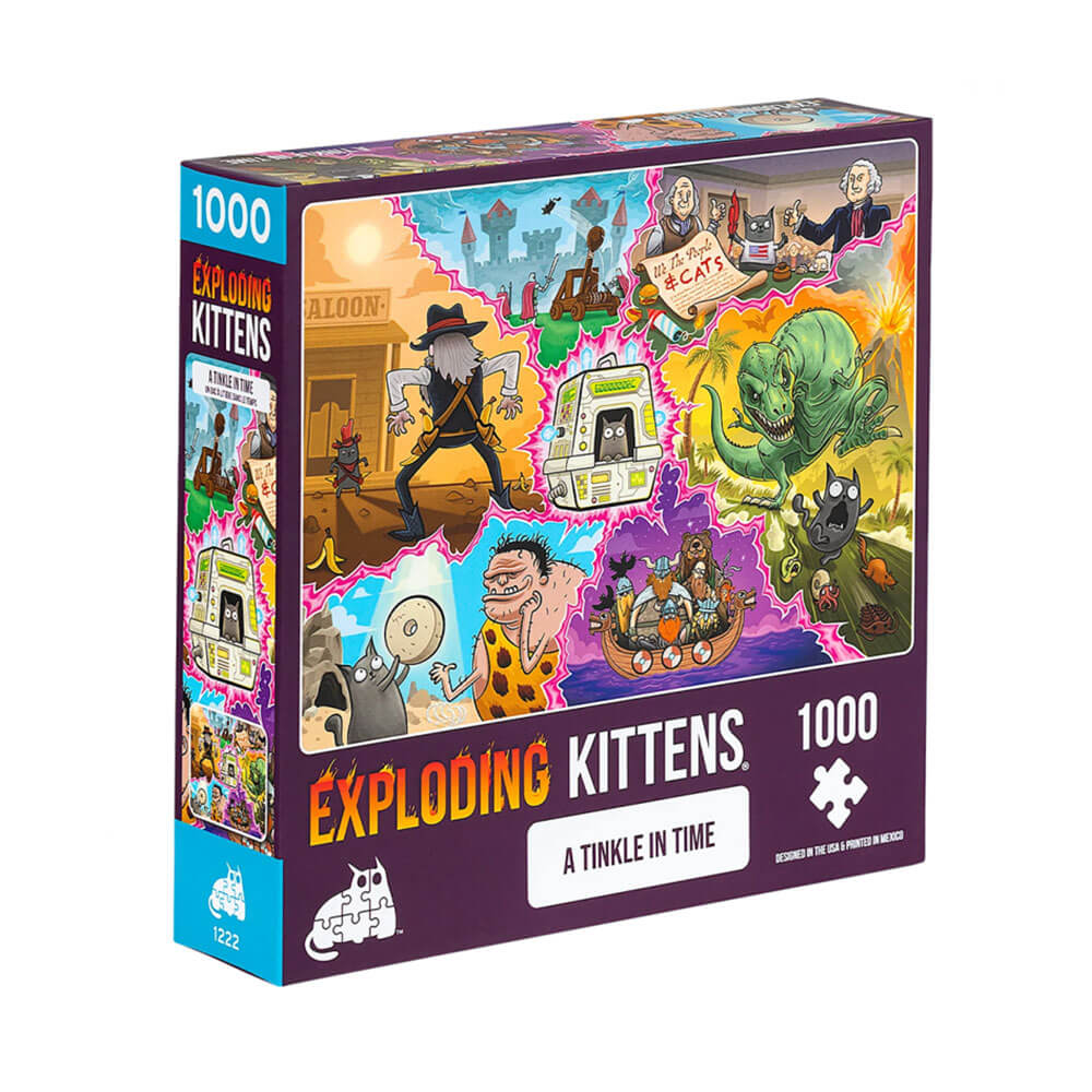Exploding Kittens Puzzle 1000pcs (Feline)