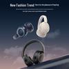 New Bluetooth Over-Ear Headset: Foldable, Rotating Design with Soft Large Earcups