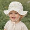 Adjustable Children Fisherman Hat Cotton Kids Sun Cap Floral Print Baby Bucket Hat  Girls