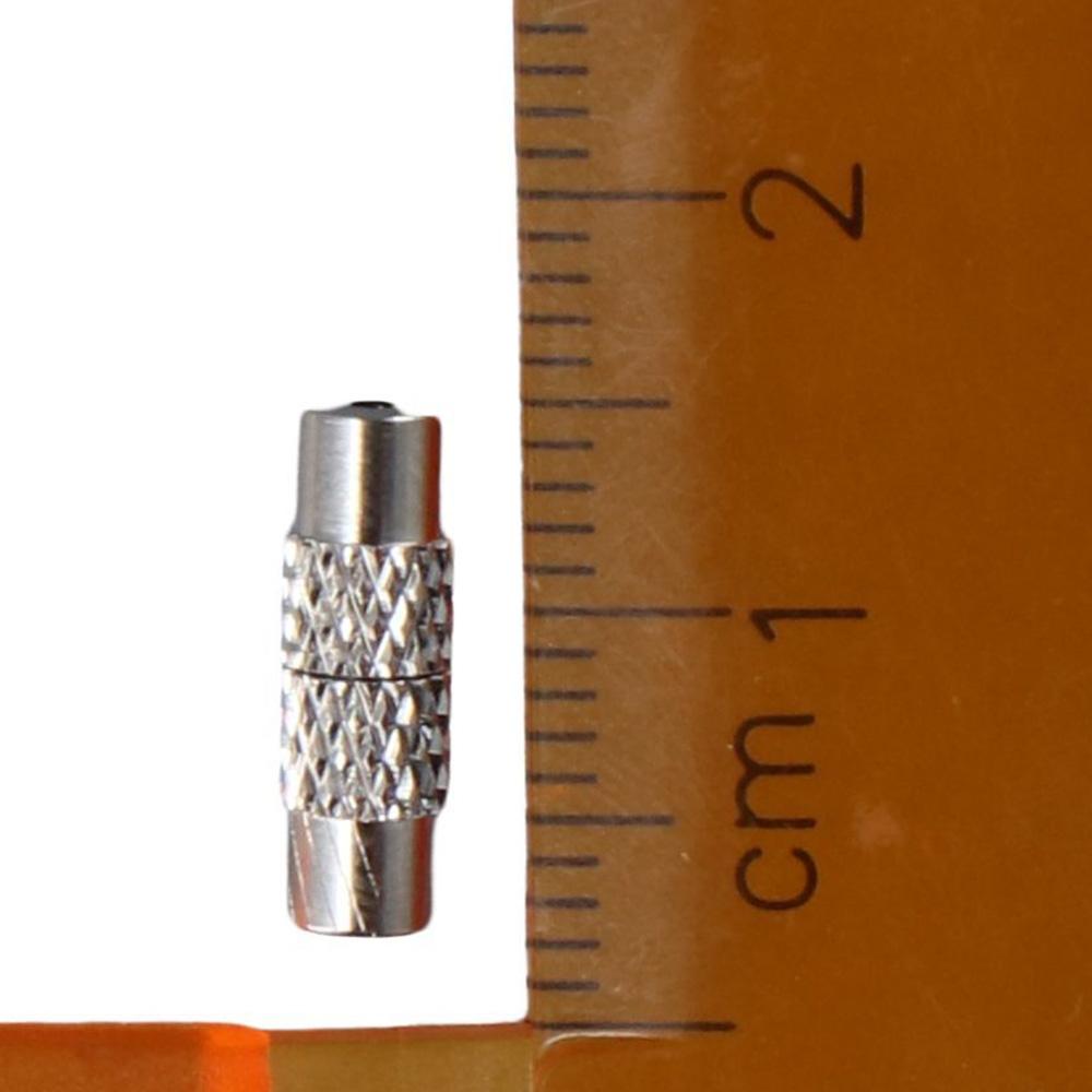 50pcs 12x4mm Barrel Clasps 50pcs Brass Screw Twist Clasps  DIY Jewelry Craft Making