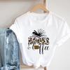 Butterfly Print Short-sleeved T-shirt Oversized T Shirt  Harajuku  Aesthetic Clothes  Women Clothing  Graphic Tshirts