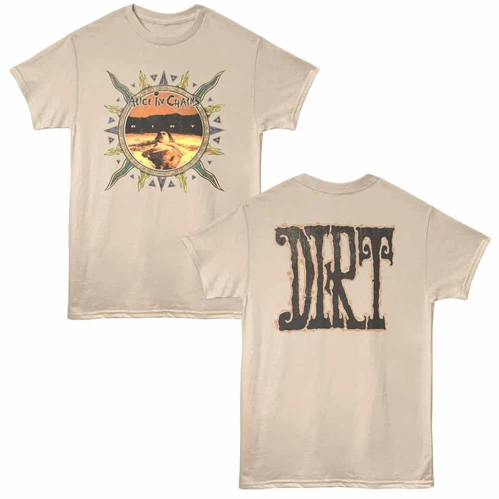 Alice in Chains Dirt Men s T Shirt Alt Rock Album Cover Tee S