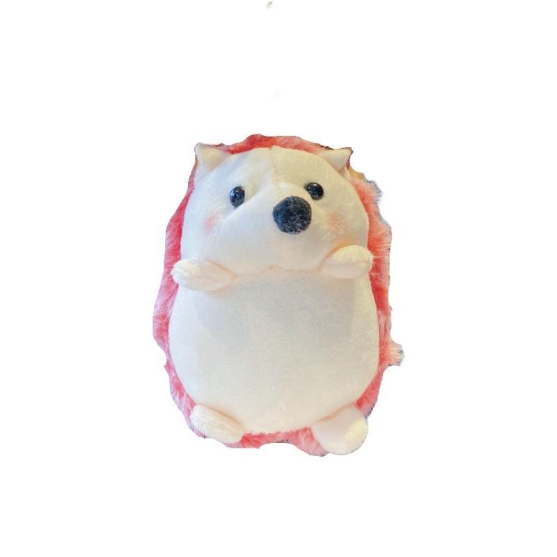 

Милый плюшевый кулон-ежик, мягкая пушистая кукла-ежик, плюшевый брелок, кулон в виде мультяшного животного, подарок для студентов, пар, детей Bead chain style красный