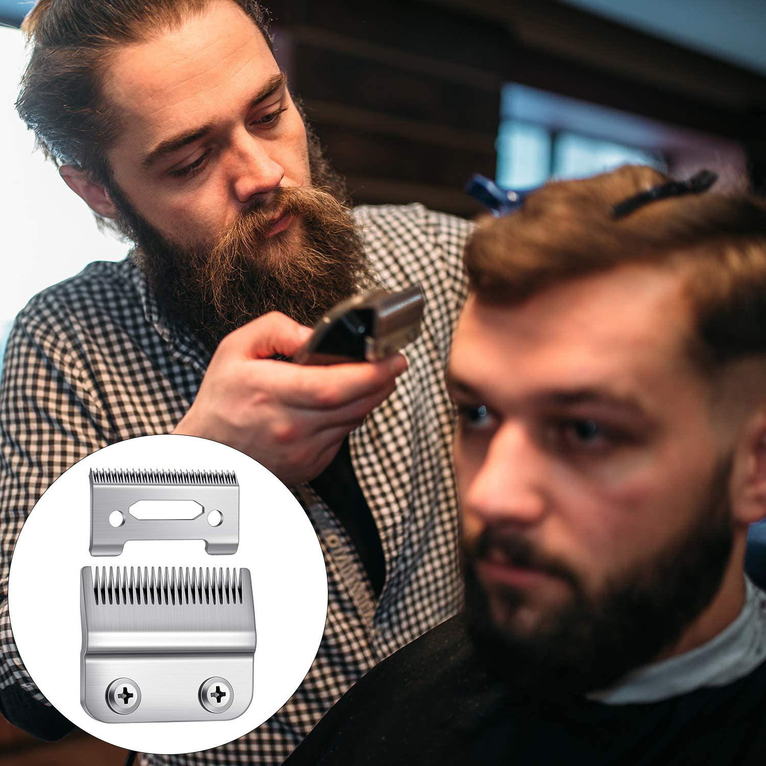 

2 шт. Сменное лезвие для машинки для стрижки волос, режущая головка для электрического триммера для волос WAHL, бритвы, триммеров, аксессуары для машинки для стрижки Silver серебряный