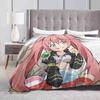 Milim Nava All Sizes Soft Cover Blanket Home Decor Bedding Milim Nava Rimuru Tempest Anime Slime Tensei Shitara Slime Datta Ken