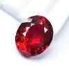 Museum Grade 16.20 Ct RARE Red Garnet Oval Cut Natural Gemstone