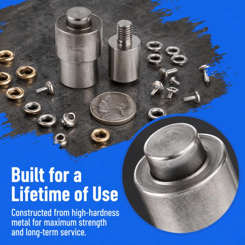 1set Precise Alignment Eyelet Puncher Tool Heavy Duty Grommet Die Mold  DIY Craft Accessories