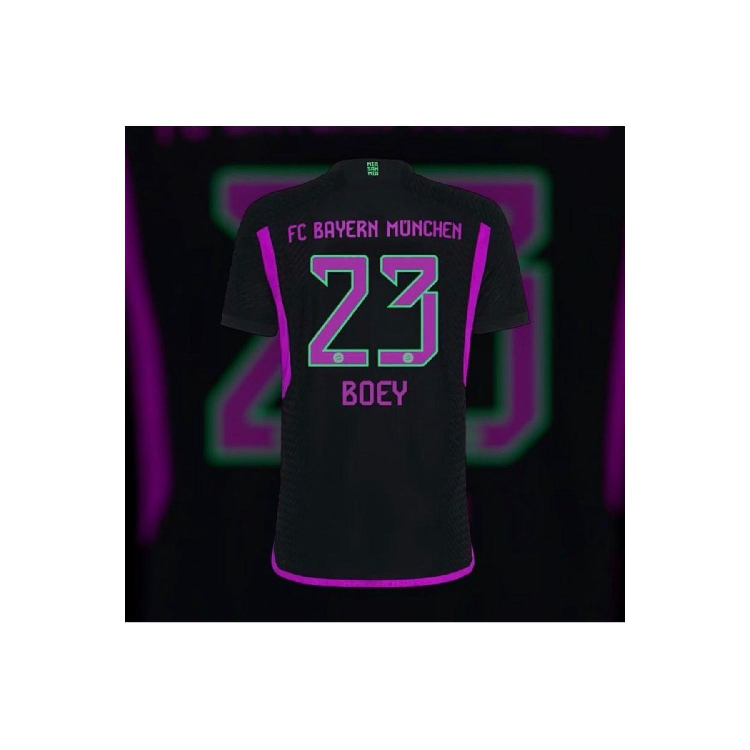 

Черная спортивная футбольная майка нового сезона Bayern Мюнхен S.boey 2023/24