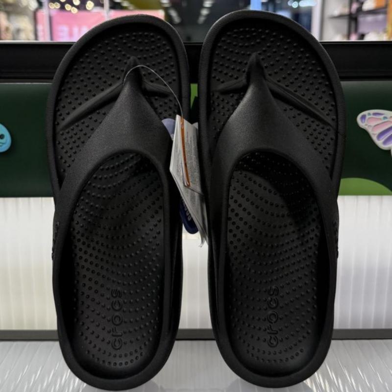 Crocs Mellow Recovery Femme Flip Noir 211100 001