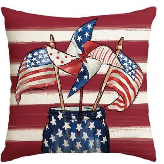 

New Pillow Cover Striped Dwarf Dwarf Sofa Living Room Bedroom Decor Linen Cushions Premium Durable Quality Useful 45 * 45Cm linen single-sided without core