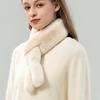 Otter Rabbit Fur Straw Scarf Women's Winter Warm Neck Guard Versatile Cute Cute Scarf Thickened Real Wool Neck Cover