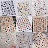 3D Halloween Nail Art Stickers: Cute Cartoon Pumpkin & Ghost Design