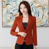 Giacca Blazer da Donna di Alta Qualità Autunno Ufficio Donna Abbigliamento Formale da Lavoro Piccolo Abito Blazer Monopetto