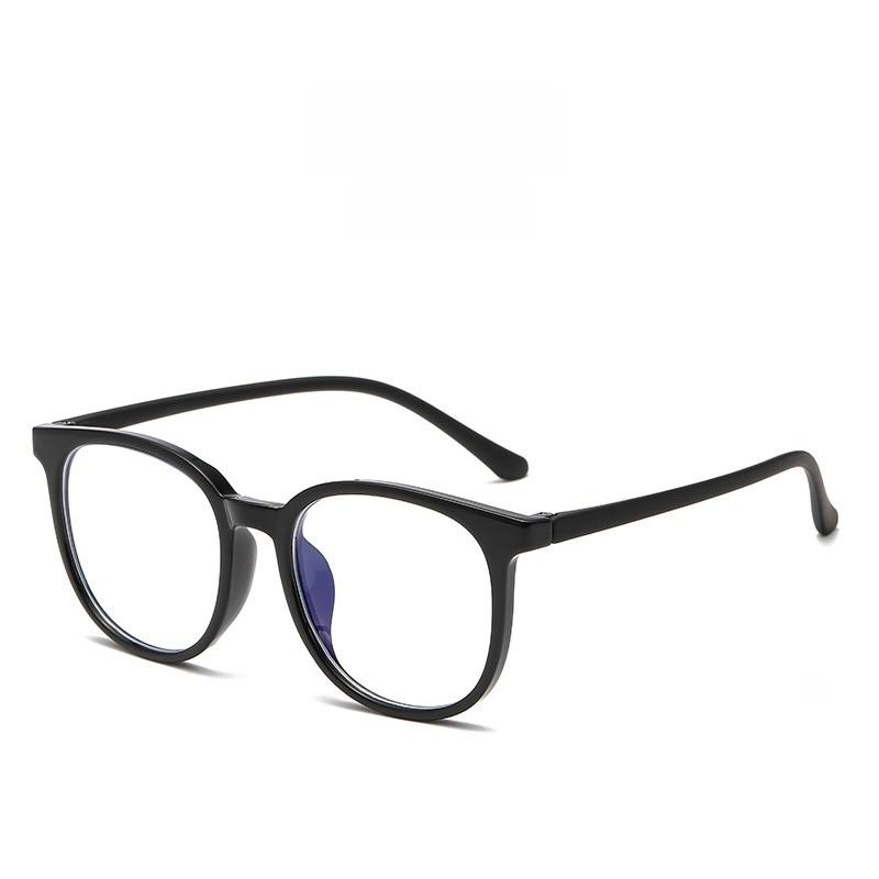 Tr90 Round Eyeglass Frame With Blue Light Filter For Casual Wear Fashion 2023