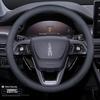 Premium Genuine Leather Steering Wheel Cover for Lincoln Z, Corsair, Navigator, MKC, MKZ, Nautilus – All-Season Protection.