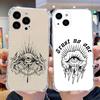 Illuminati Eye Phone Case For iPhone 16,15,14,13,12,11 Pro,Max,Plus,X,XS,XR,SE,Mini Transparent Silicone Soft