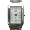 SEIKO Lukia Watch Quartz Square Roman 10P Diamond Silver Color 1N01-0BY0 GY18/ MQ Women's