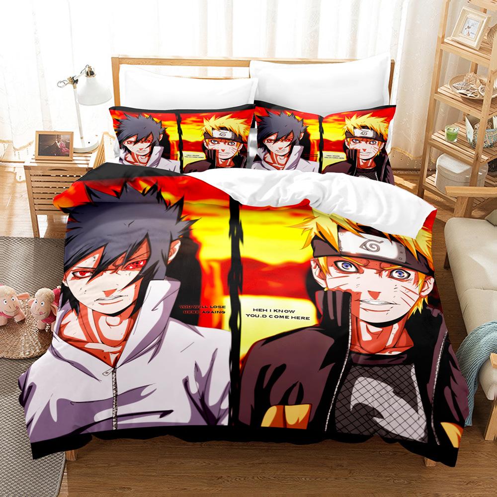 Three-Piece 3D Digital Printing Quilt Cover, Pillowcase, Bedding, Bedding
