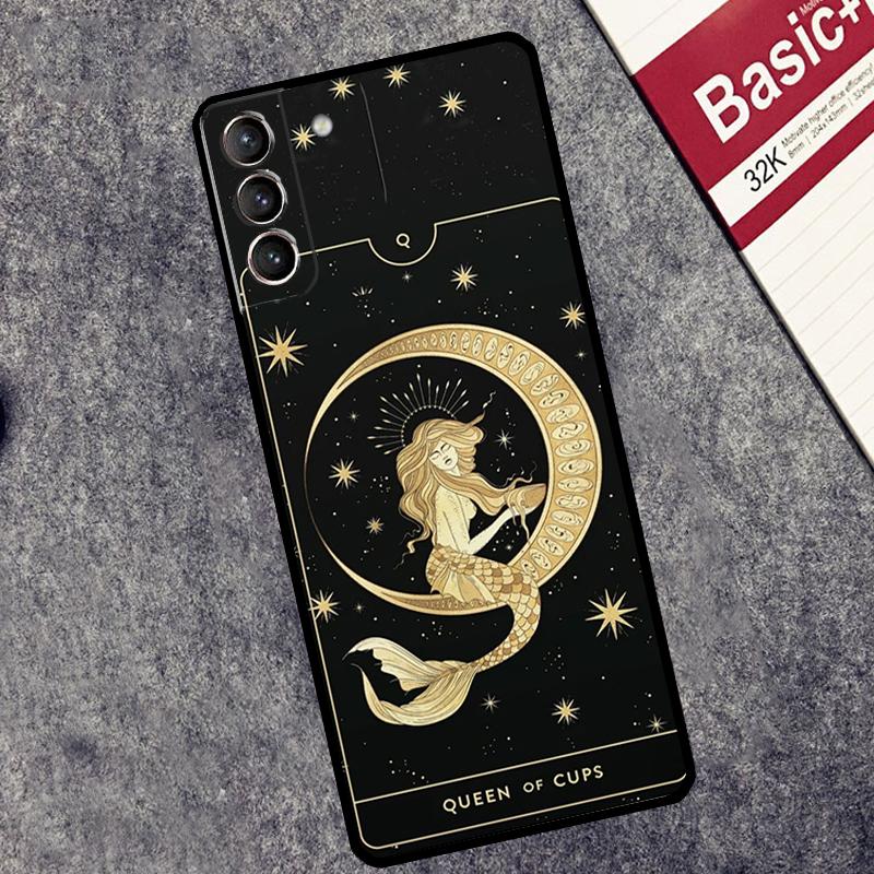 Astrology Tarot Cards Case For Samsung Galaxy S24 S23 S22 S21 Plus Ultra Note 20 S9 S10 Note 10 S20 S21 FE Cover