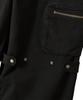 Uallong Lowrise Washed Curve Cargo Pants - Black