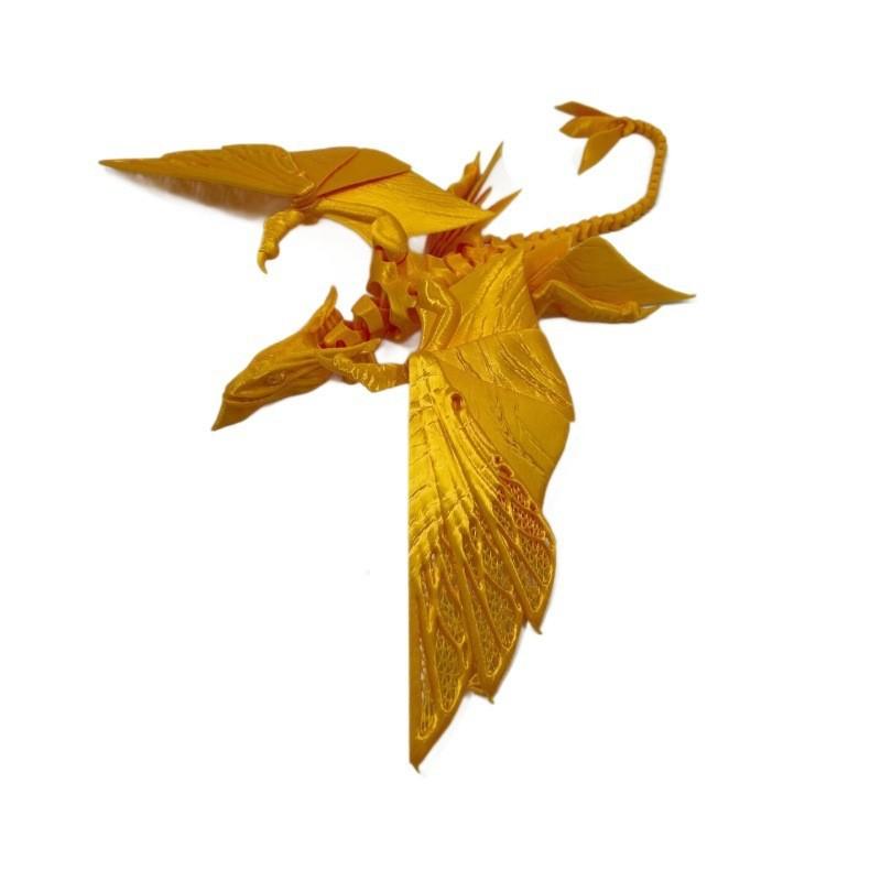 Neuer 3D-gedruckter Avatar Fliegender Drache Anhänger Gelenkiges Bewegliches Modell 3D Drachenspielzeug Simulation Bewegliches Desktop-Anhänger