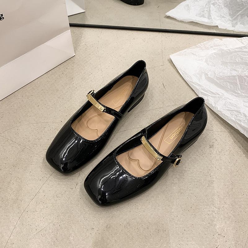 French Mary Jane Shoes, Small Fragrance Style, New Vintage Shoes, Pumps, and Comfortable Temperament