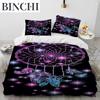 Fashion DreamCatcher Feather Owl Comforter Bedding Set King Queen Size Duvet Cover Pillowcase Soft Comfortable